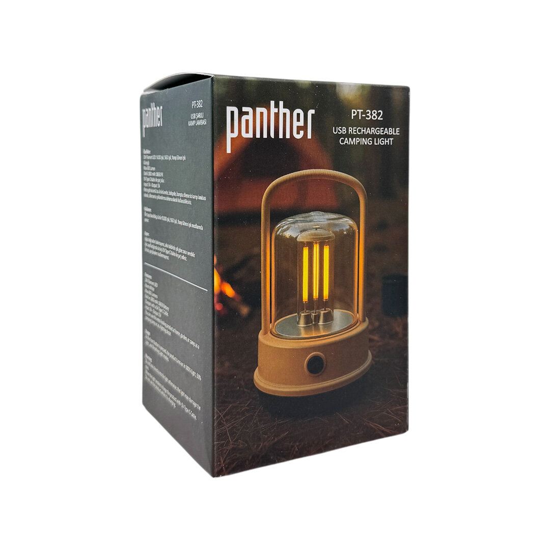 PANTHER PT-382 USB ŞARJLI KAMP LAMBASI