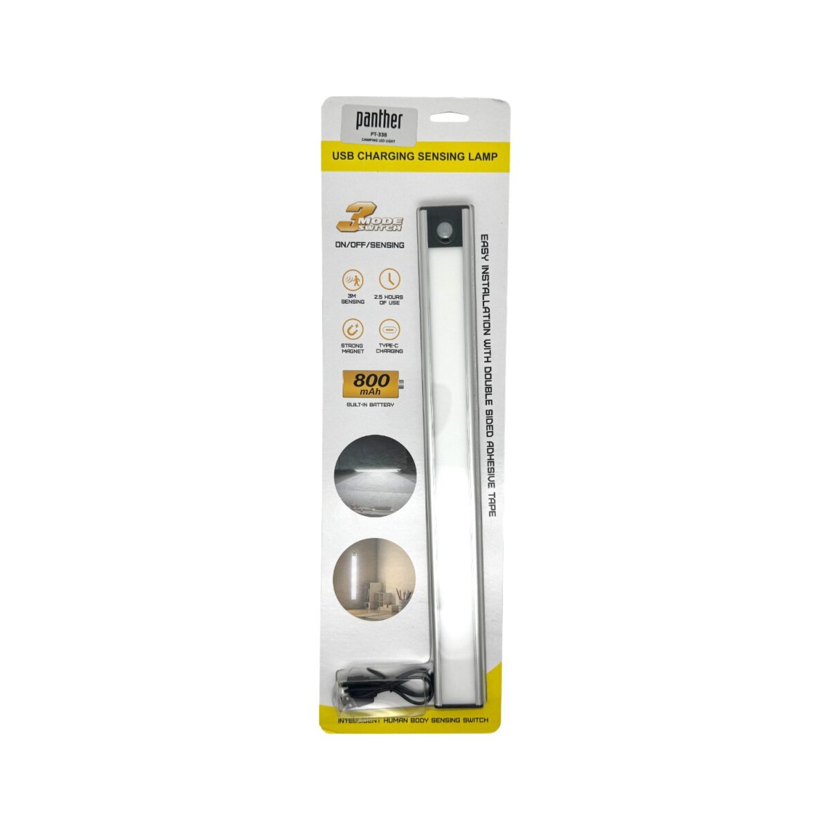 PANTHER PT-338 USB ŞARJLI DOLAP İÇİ LAMBA