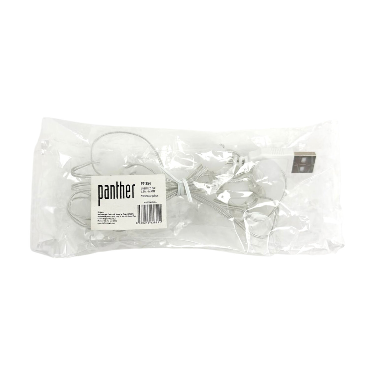 PANTHER PT-354 USB LED IŞIK 1.5M MATTE