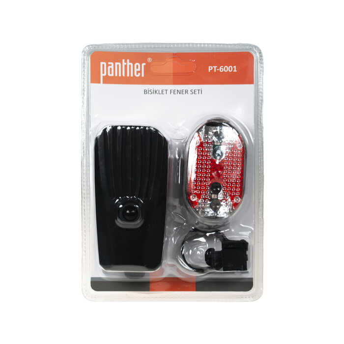 PANTHER PT-6001 BİSİKLET FENERİ SETİ