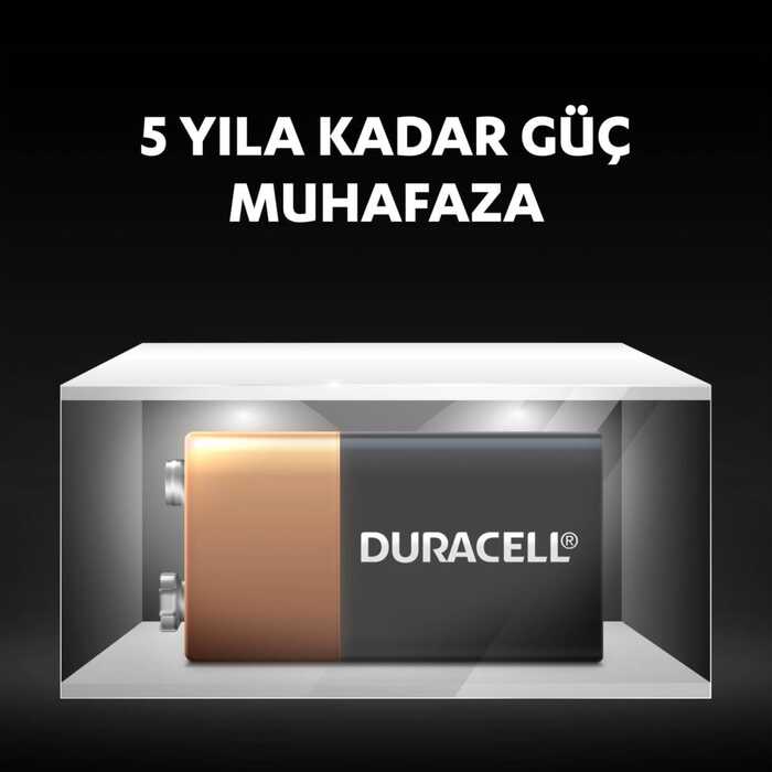Duracell 9 Volt Pil 1’li