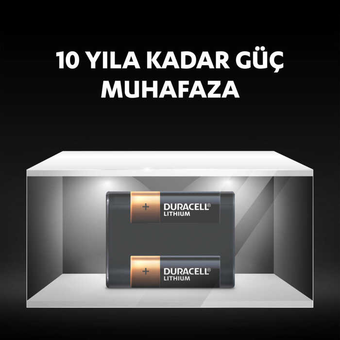 Duracell 2CR5/DL245 6V Lıthıum Pil 1’li