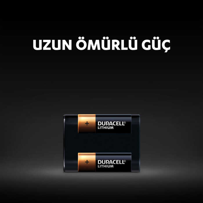 Duracell 2CR5/DL245 6V Lıthıum Pil 1’li