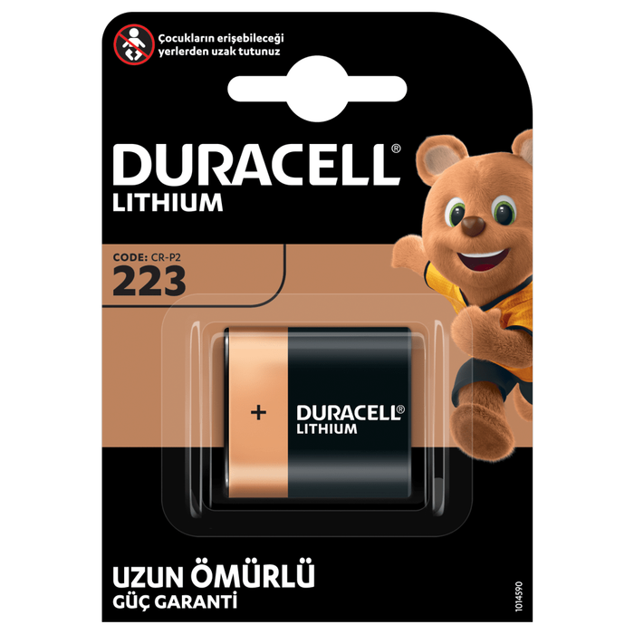 Duracell DL223A/CRP2 Pil 1’li