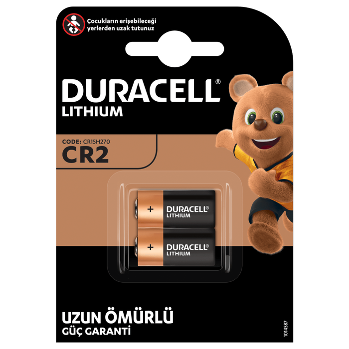 Duracell Cr2  3V Lithium Pil 2’li