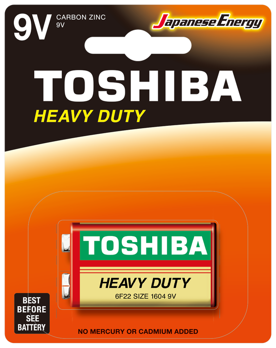 Toshiba 6F22KG 9V Blisterli 1’li