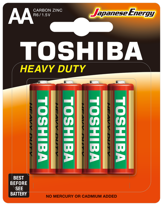 TOSHIBA R6KG BLS. KALEM PİL 4LÜ