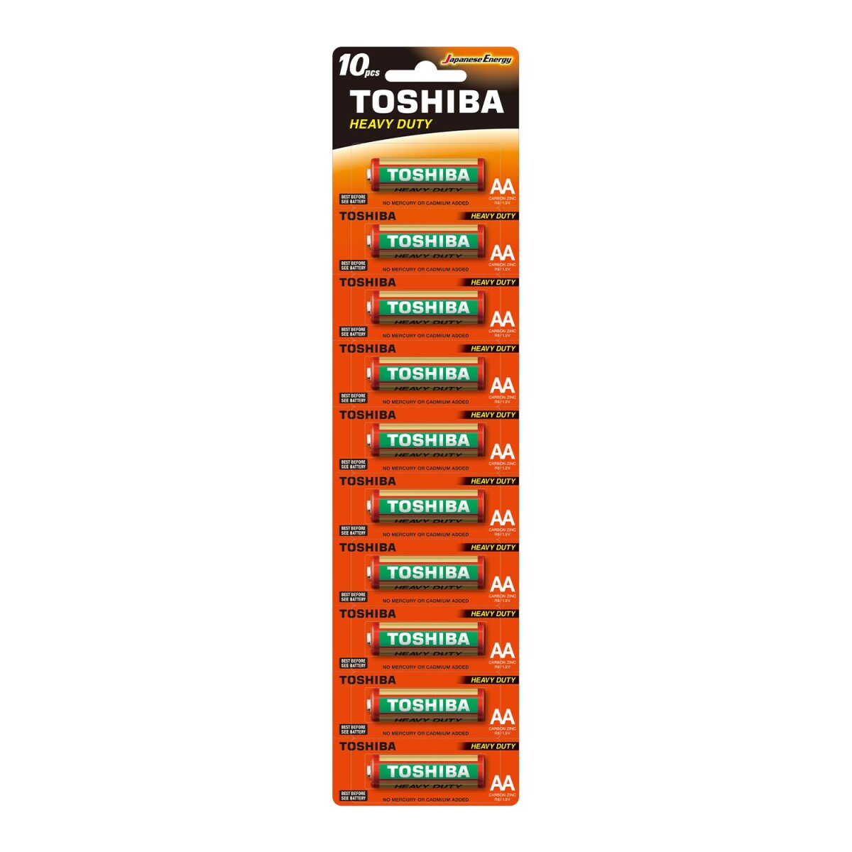 TOSHIBA R6KG KARTELA KALEM PİL 10LU