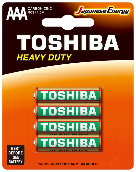 Toshiba R03UG Bls. 4’lü