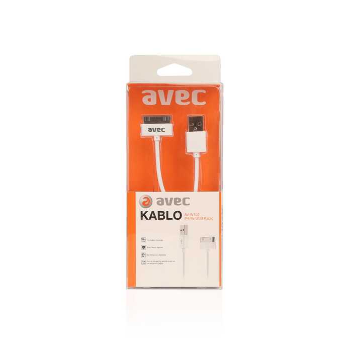 AVEC AV-W102 USB-IP4/4S 1M KABLO