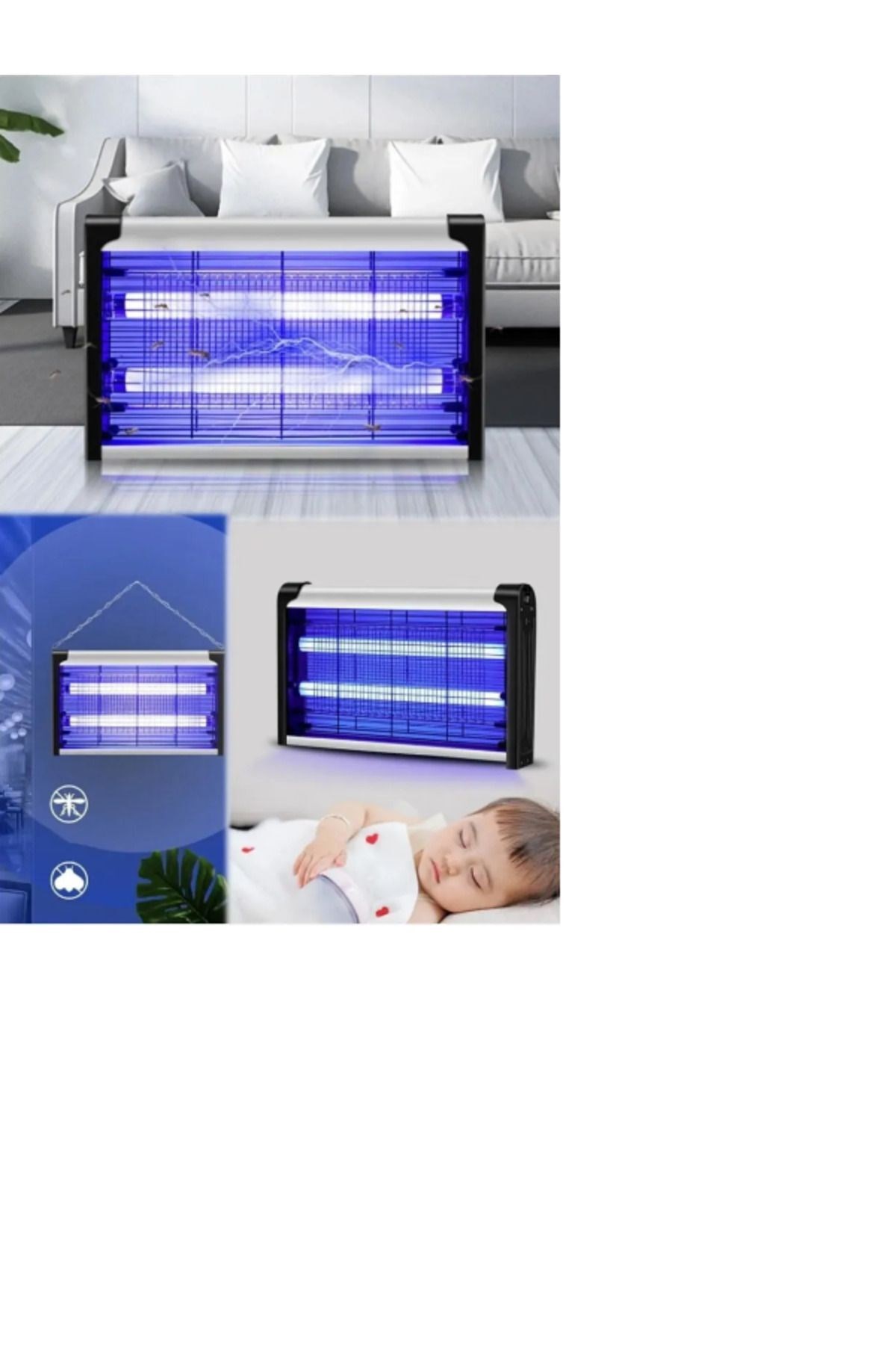 Taşınabilir Elektrikli Led Sivrisinek öldürücü
