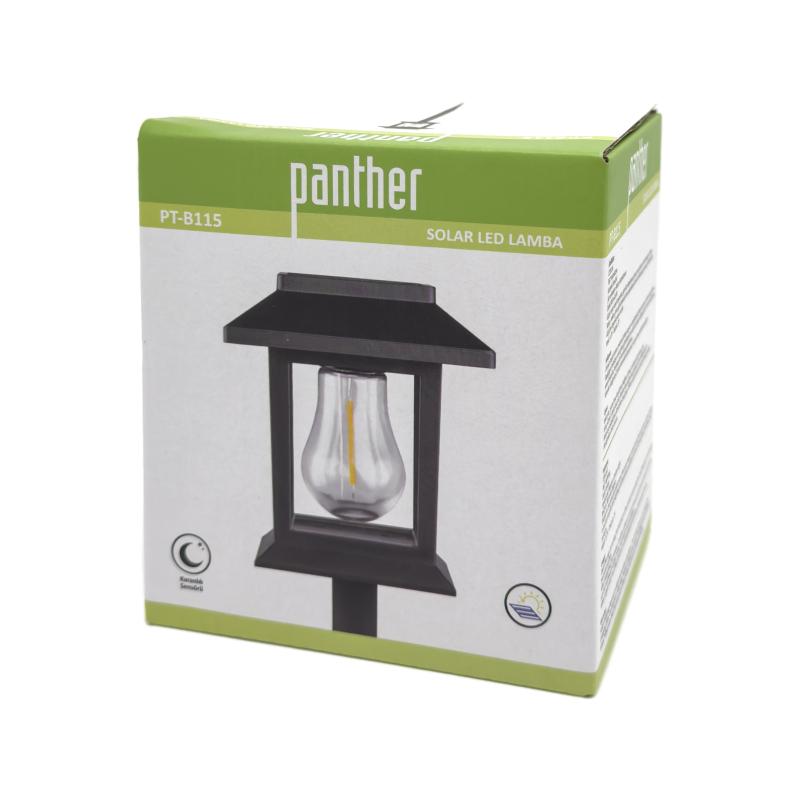 PANTHER PT-B115 SOLAR LED BAHÇE LAMBASI