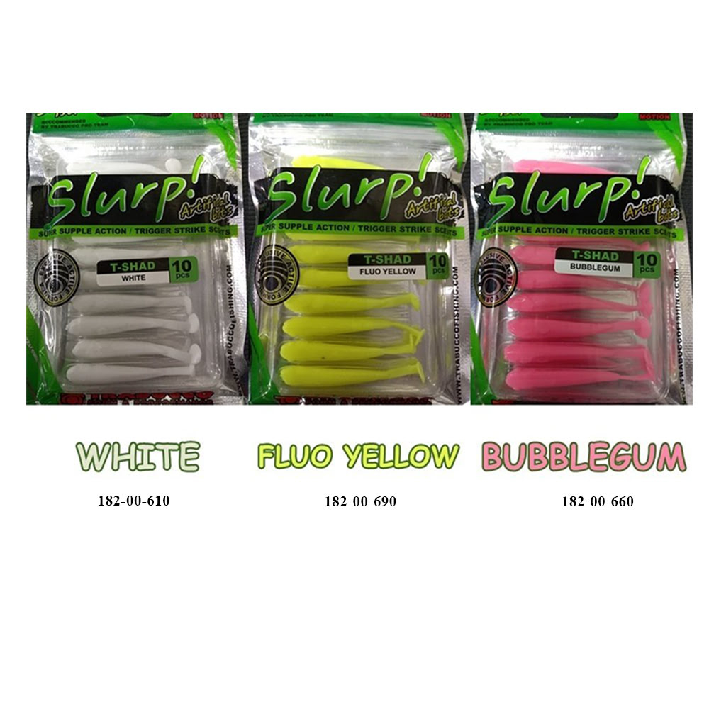 Trabucco Slurp Bait T-Shad Silikon Yem