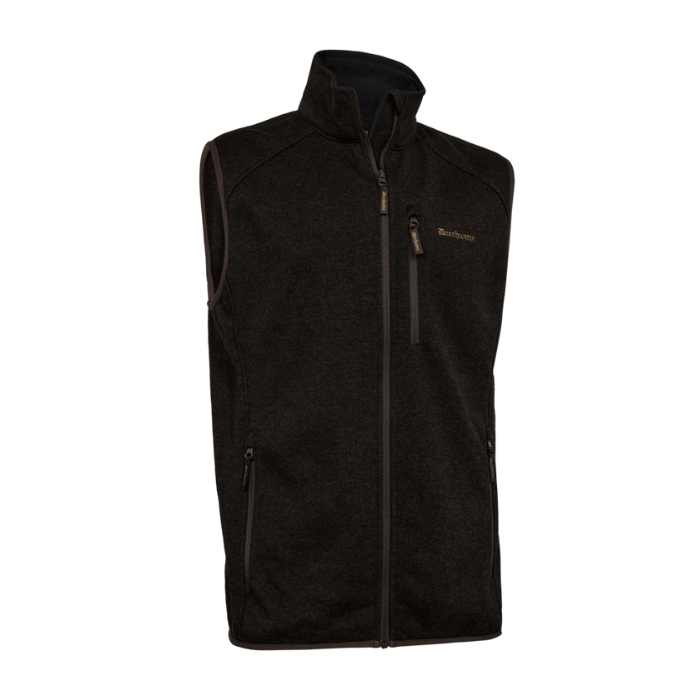DEERHUNTER Moor Knitted Kahverengi Yelek L