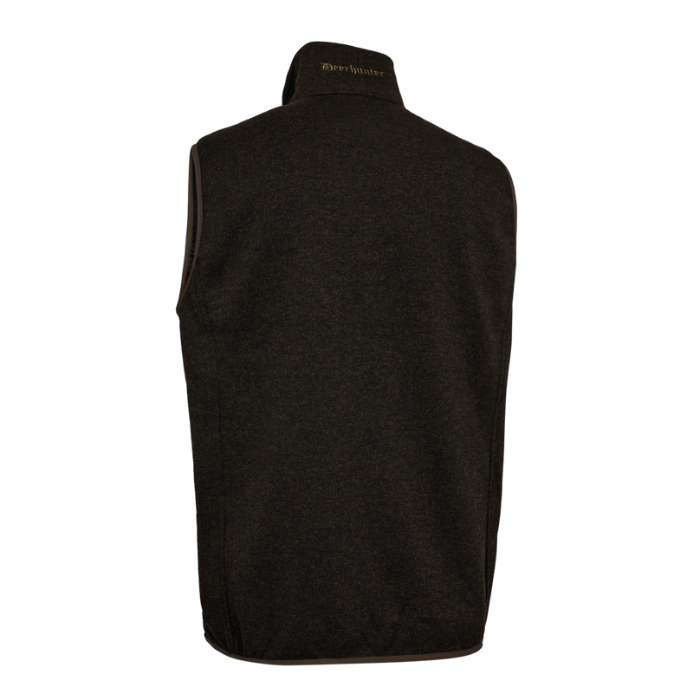DEERHUNTER Moor Knitted Kahverengi Yelek L