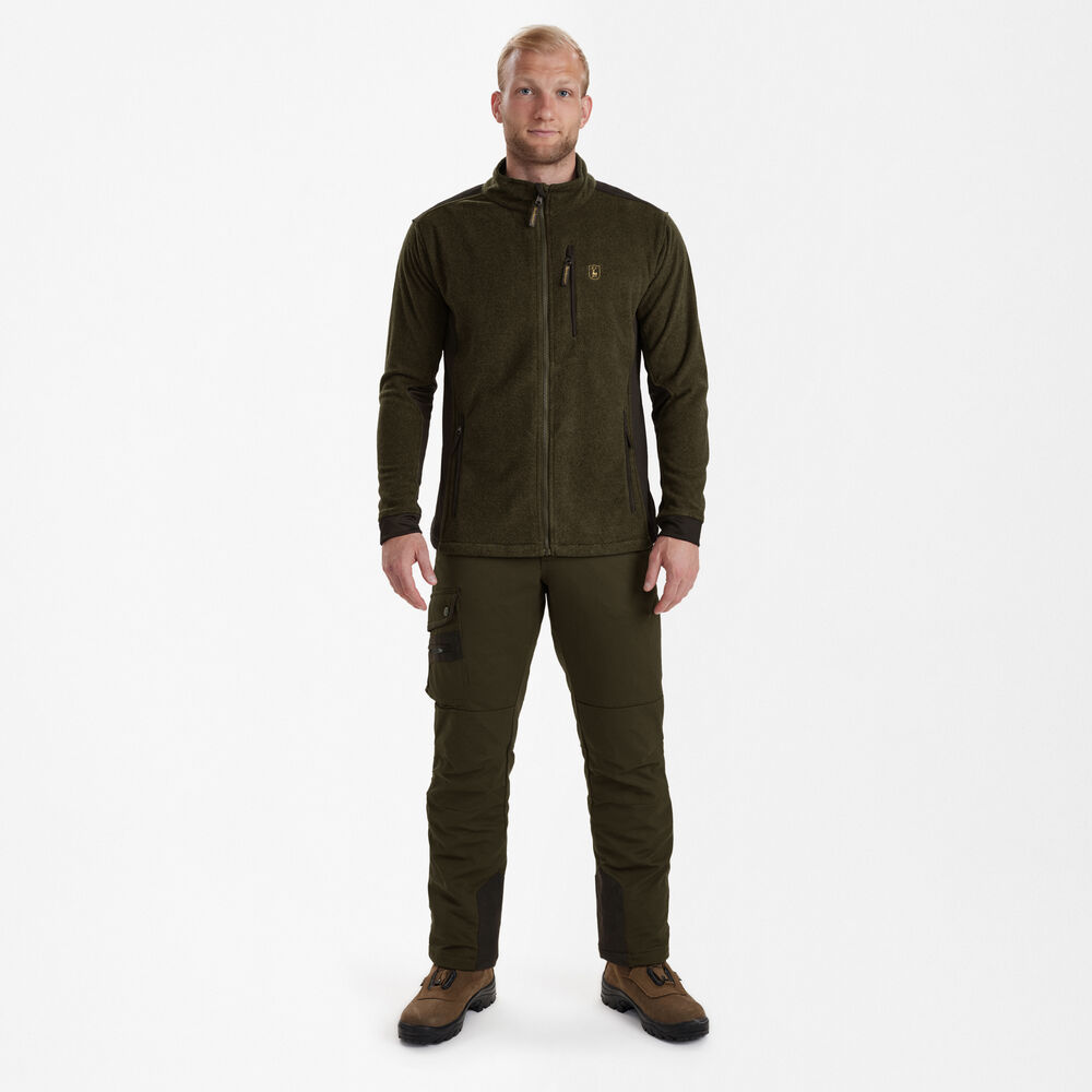 DEERHUNTER Muflon Zip-İn 376 Yeşil Polar Mont 56