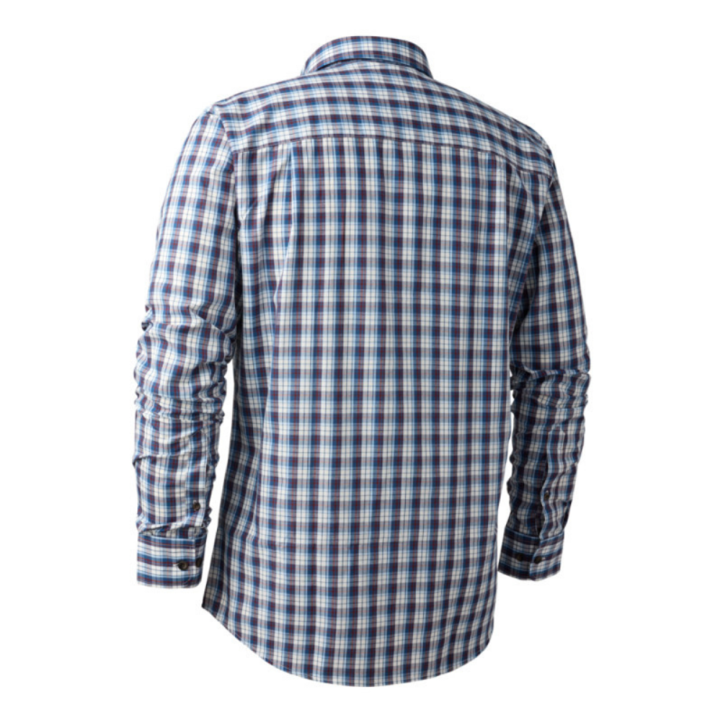 DEERHUNTER Jeff Shirt 78179 Mavi Kareli Gömlek 41