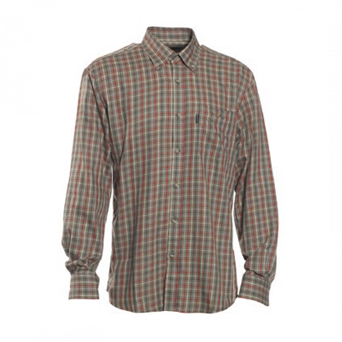 S.K.DEERHUNTERWaylon499Red Kareli  Uzun Kol Gömlek 45/46