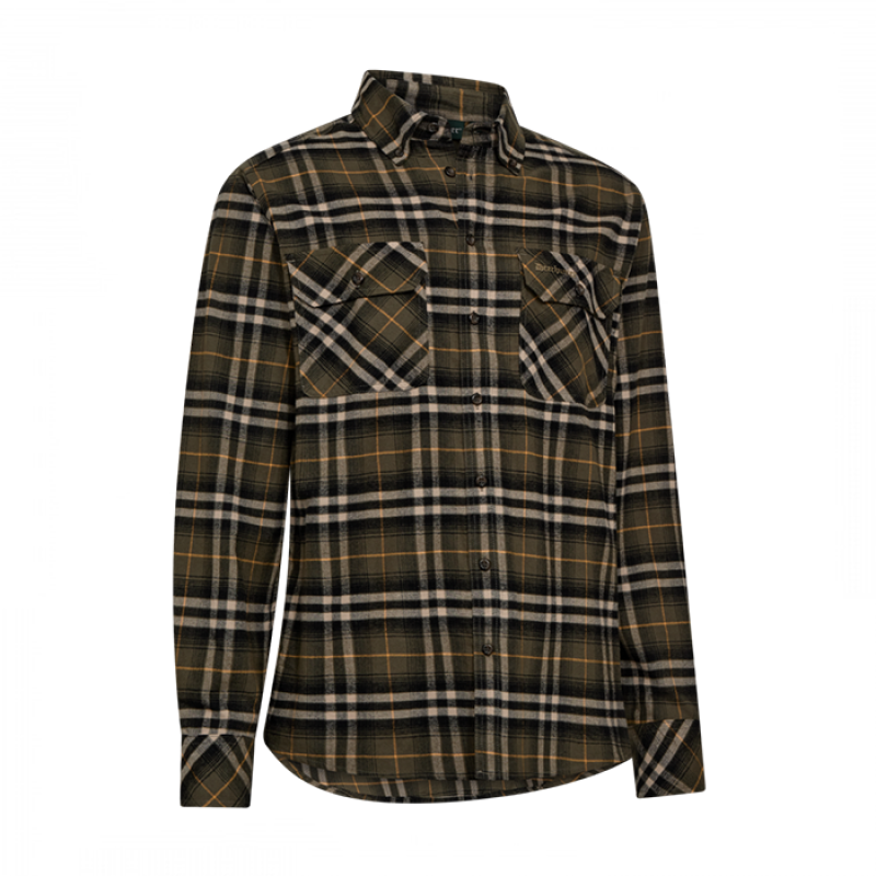 DEERHUNTER Carson Yeşil Kareli Gömlek 43/44