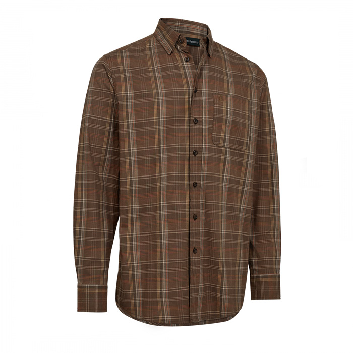 DEERHUNTER Ashton 38749 Yeşil Kareli Gömlek 43/44