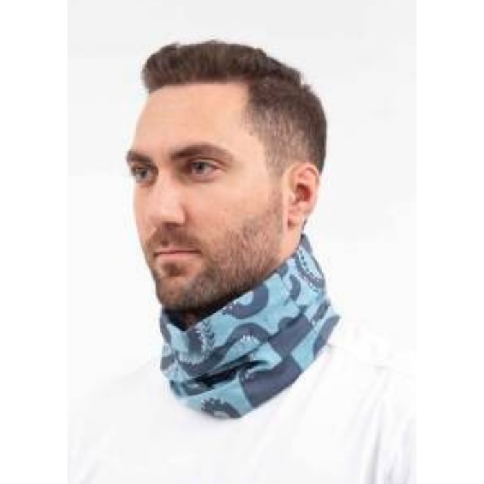 T. VAV BUFFO01 Boyunluk, Bileklik. Bandana Gri