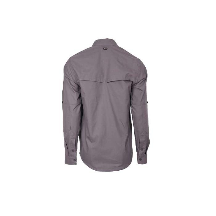 VAV Uzun Kol Gömlek Tactek-01 Füme - S