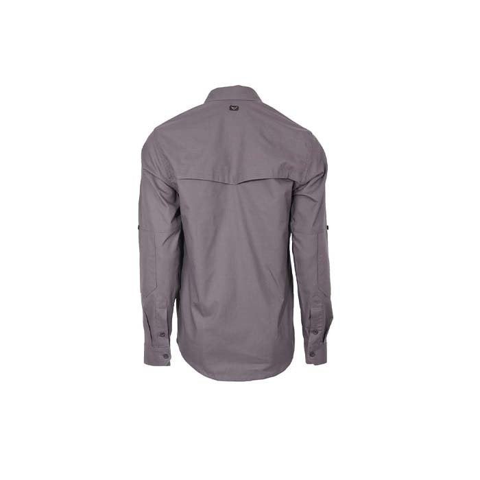 VAV Uzun Kol Gömlek Tactek-01 Füme - XXXL