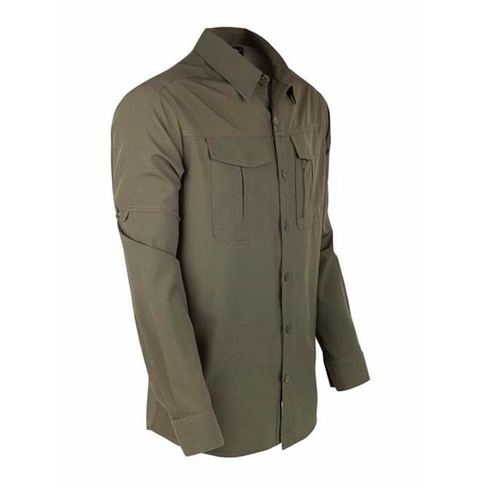 VAV Uzun Kol Gömlek Tacflex-02 Haki - S