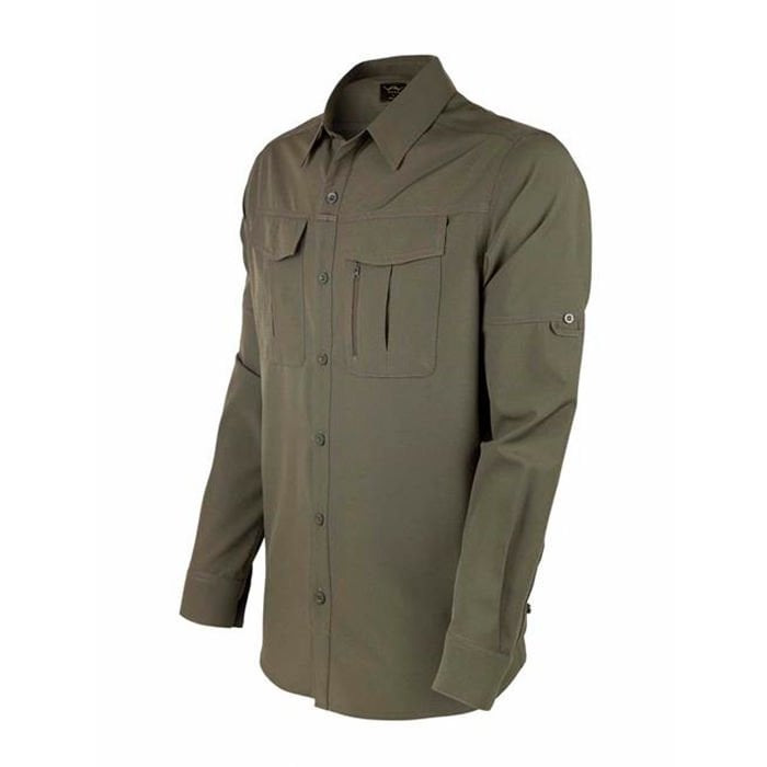 VAV Uzun Kol Gömlek Tacflex-02 Haki - XXL
