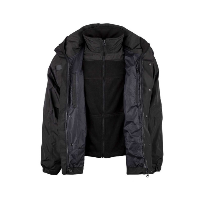 T. VAV Erkek Parka 3STRO01 Siyah XXL
