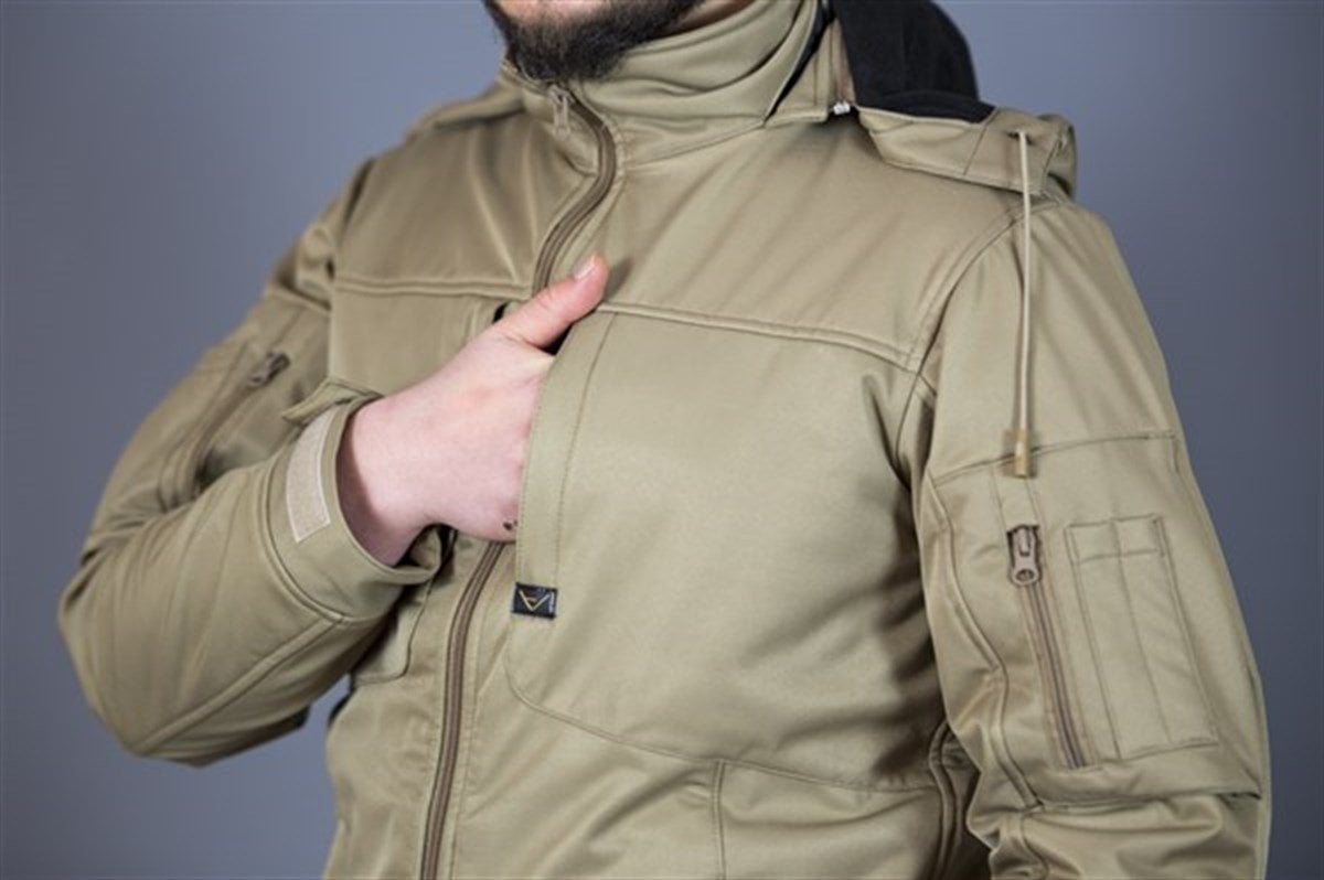 T. VAV Shell HT-01 Softshell Mont Bej - S