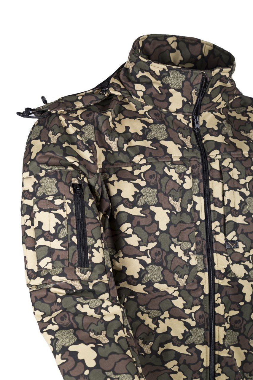 T. VAV Shell HT-01 Softshell Mont Kurukafa Bej - L