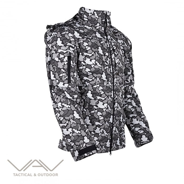 T. VAV Shell HT-01 Softshell Mont Kurukafa Beyaz XXL