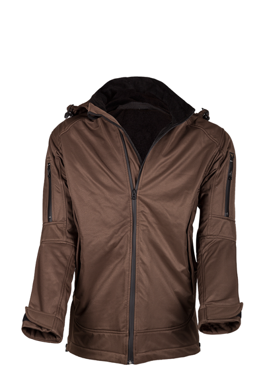 T. VAV Shell HT-01 Softshell Mont Kahverengi - XXL