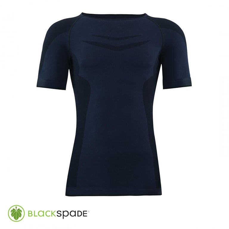 BLACKSPADE Termal Kısa K. Üst P. İçlik Siyah - S