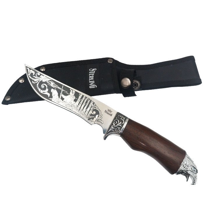 S. STERLING 29 cm Kahverengi  Avcı Bıçağı