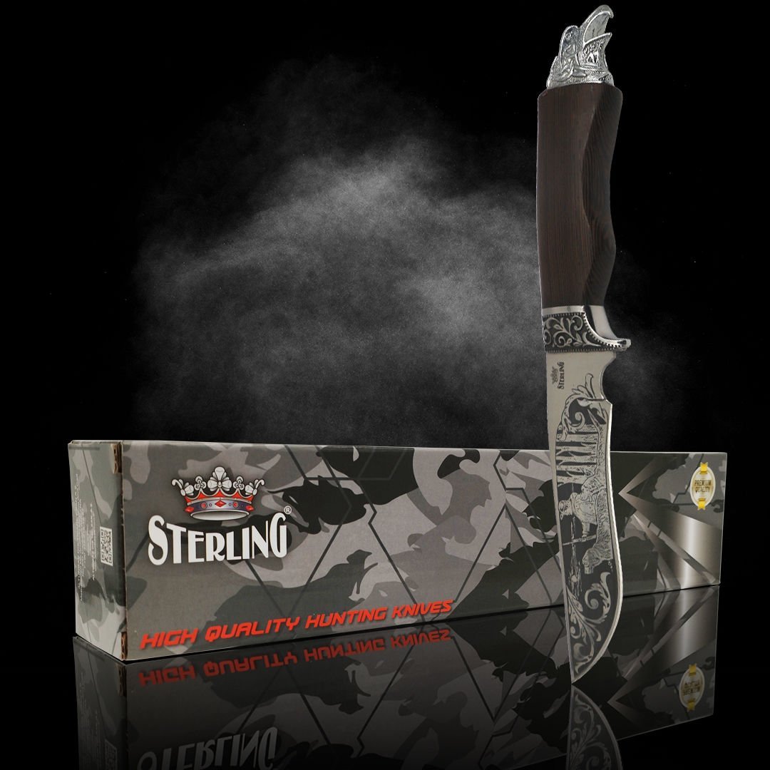 S. STERLING 29 cm Kahverengi  Avcı Bıçağı