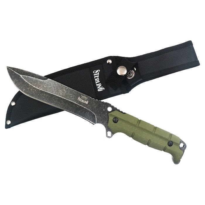 S. STERLING 30 cm Yeşil  Avcı Bıçağı