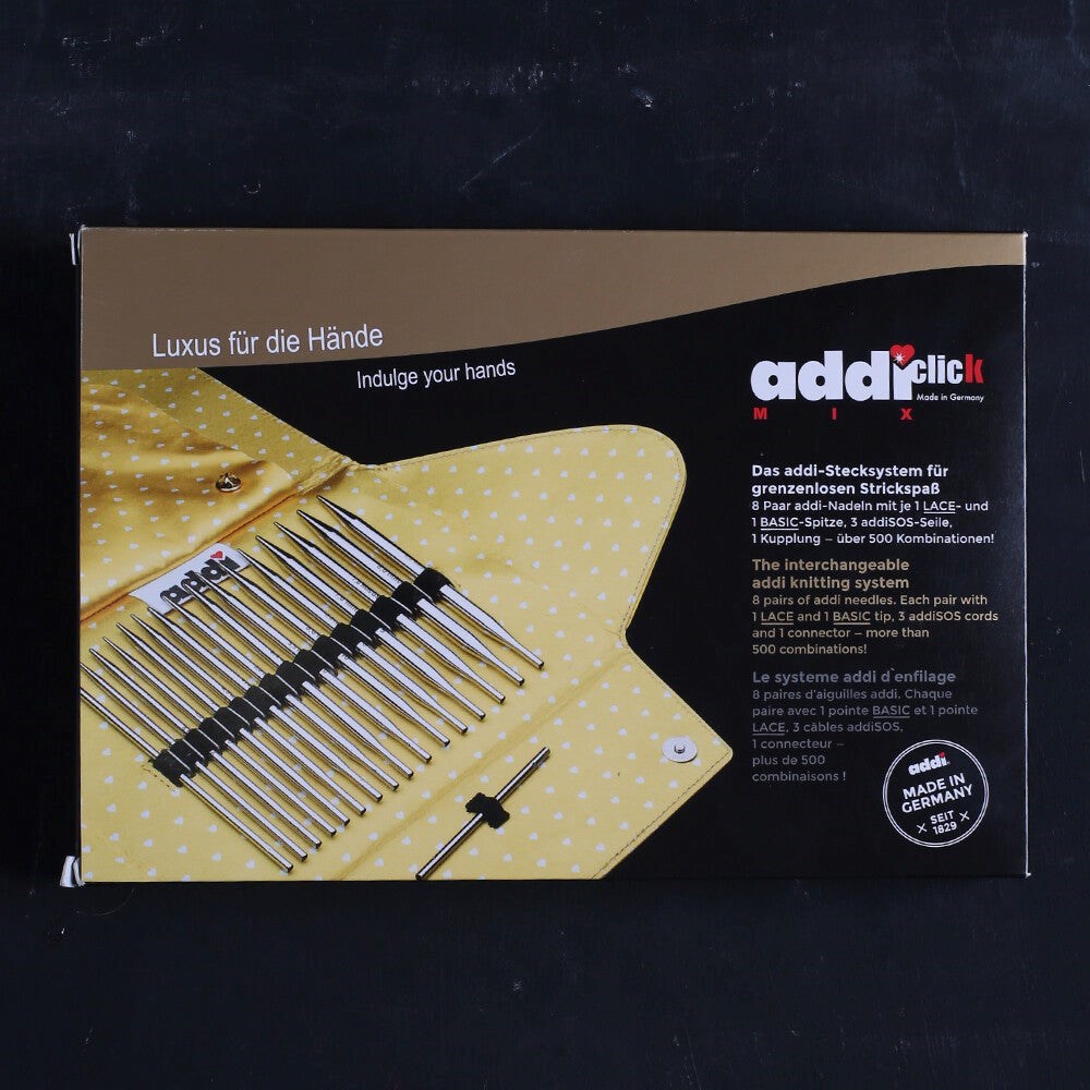 Addi Click Mix Değiştirilebilir Misinalı Şiş Seti