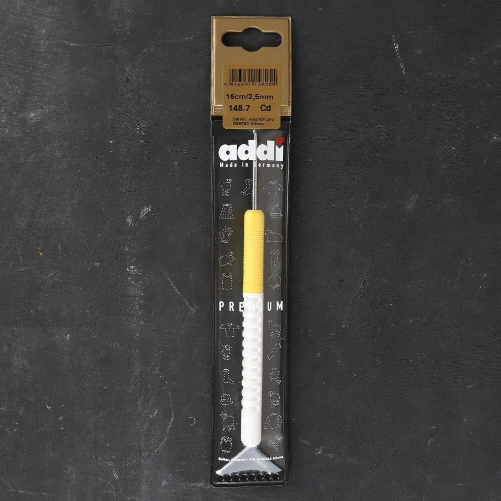 Addi 2,5 Mm 15 Cm Plastik Saplı Yün Tığ - 148-7