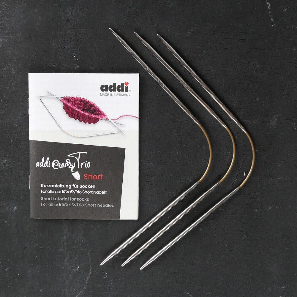 Addi CrasyTrio 3 lü 3,25 Mm 21 Cm Misinalı Çorap Ş
