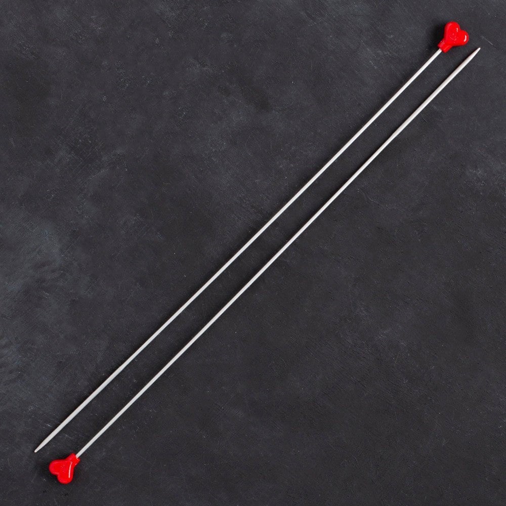 Addi 2,5mm 35cm Klasik Alüminyum Hızlı Örgü Şişi -