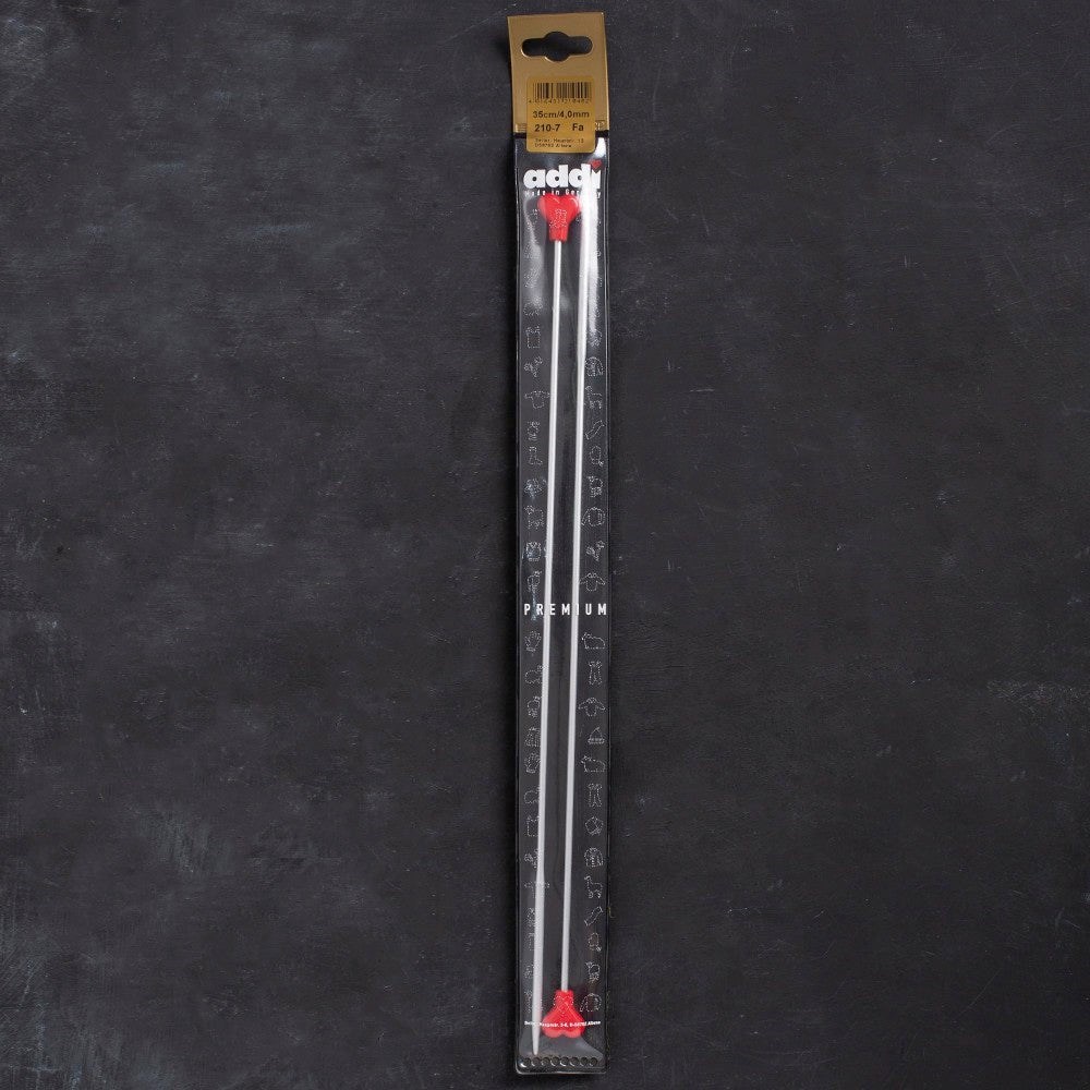 Addi 4mm 35cm Klasik Alüminyum Hızlı Örgü Şişi - 2