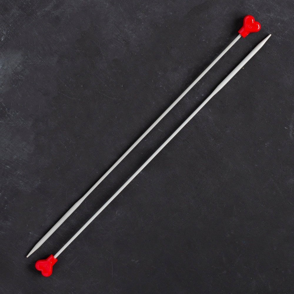 Addi 4,5mm 35cm Klasik Alüminyum Hızlı Örgü Şişi -