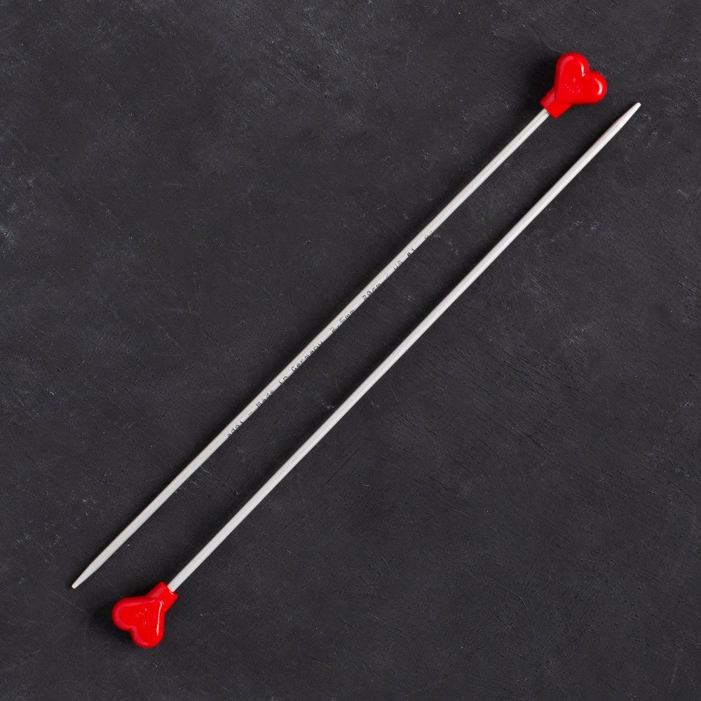 Addi Kalpli 2,5mm 20cm Klasik Alüminyum Örgü Şişi