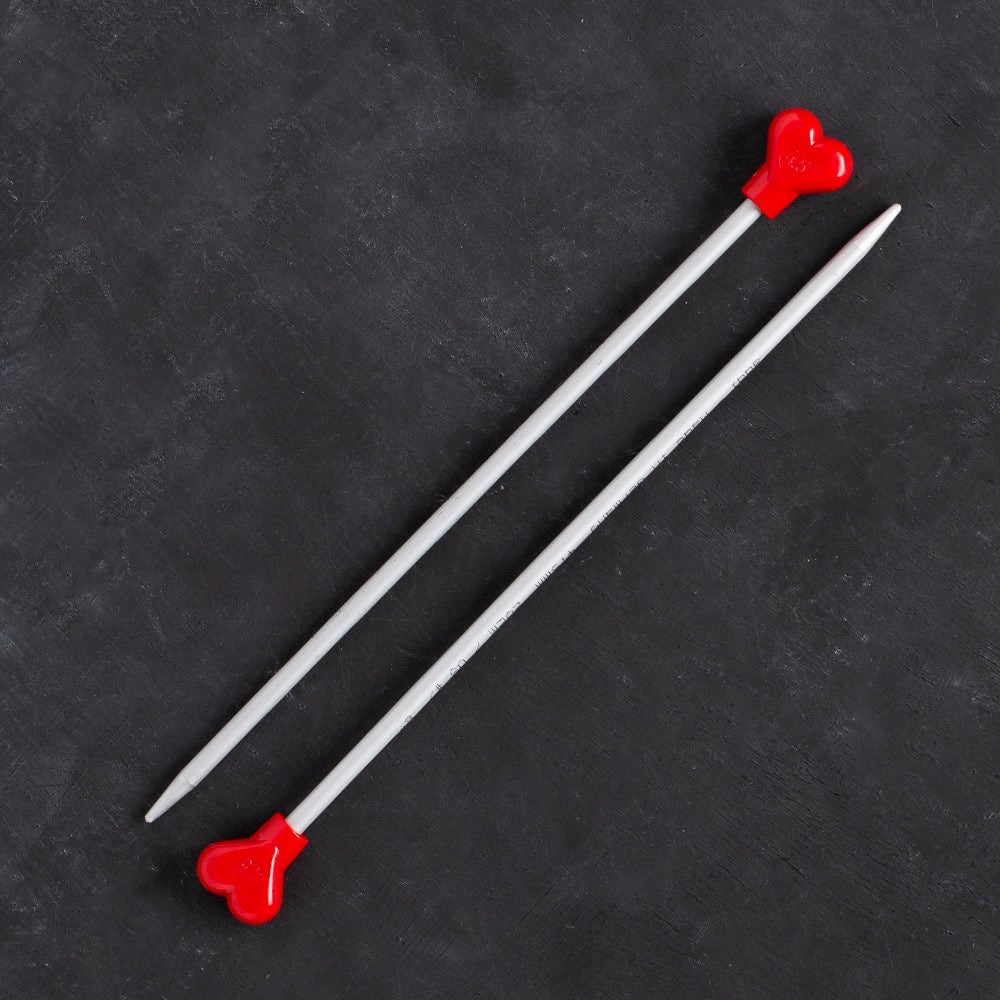 Addi Kalpli 4,5mm 20cm Klasik Alüminyum Örgü Şişi