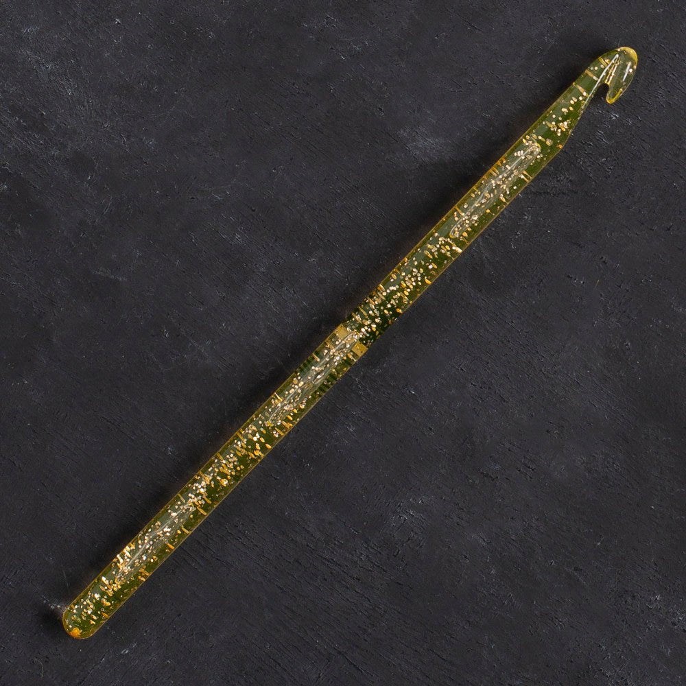 Addi Champagner 7mm 15cm Plastik Simli Yün Tığ - 4