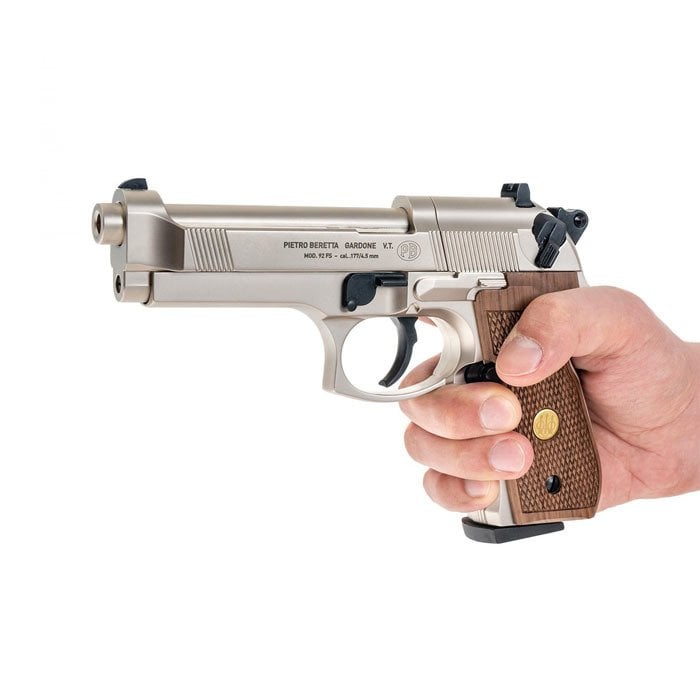 UMAREX Beretta M92 FS 4,5MM Havalı Tabanca A.Nikel