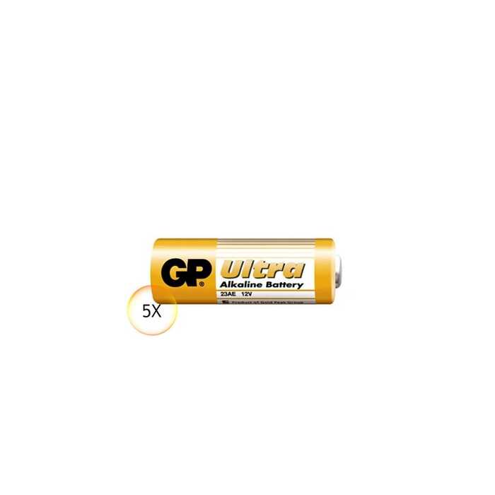 GP 23A-2C5 12V ALKALİN PİL 5’Lİ