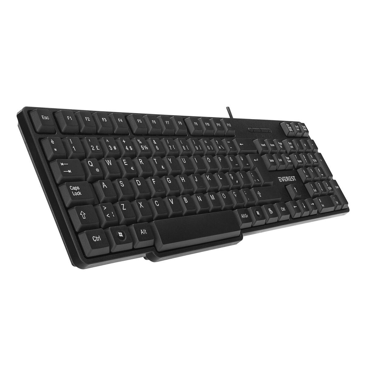EVEREST KB-517U SİYAH USB Q KLAVYE